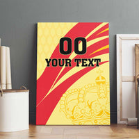 Custom Spain Football Canvas Wall Art Sport Style - Wonder Print Shop