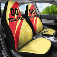 Custom Spain Football Car Seat Cover Sport Style - Wonder Print Shop