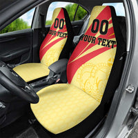 Custom Spain Football Car Seat Cover Sport Style - Wonder Print Shop
