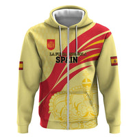 Custom Spain Football Hoodie Sport Style - Wonder Print Shop