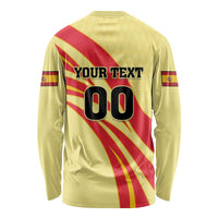Custom Spain Football Long Sleeve Shirt Sport Style - Wonder Print Shop