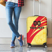Custom Spain Football Luggage Cover Sport Style - Wonder Print Shop