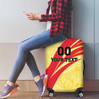 Custom Spain Football Luggage Cover Sport Style - Wonder Print Shop