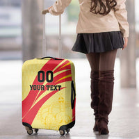Custom Spain Football Luggage Cover Sport Style - Wonder Print Shop