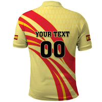 Custom Spain Football Polo Shirt Sport Style - Wonder Print Shop