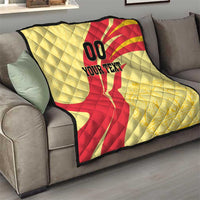 Custom Spain Football Quilt Sport Style - Wonder Print Shop