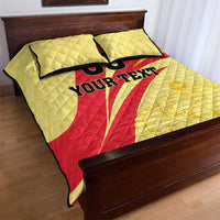 Custom Spain Football Quilt Bed Set Sport Style - Wonder Print Shop