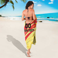 Custom Spain Football Sarong Sport Style - Wonder Print Shop