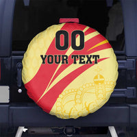 Custom Spain Football Spare Tire Cover Sport Style - Wonder Print Shop