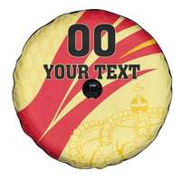 Custom Spain Football Spare Tire Cover Sport Style - Wonder Print Shop