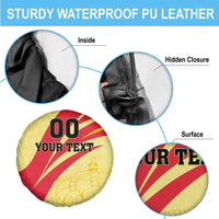 Custom Spain Football Spare Tire Cover Sport Style - Wonder Print Shop