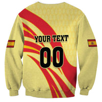 Custom Spain Football Sweatshirt Sport Style - Wonder Print Shop