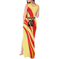 Custom Spain Football Tank Maxi Dress Sport Style - Wonder Print Shop
