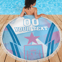Custom Spain Football Beach Blanket Simple Style - Wonder Print Shop