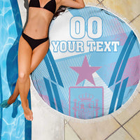 Custom Spain Football Beach Blanket Simple Style - Wonder Print Shop