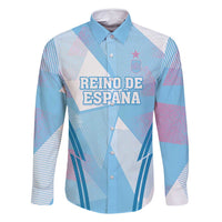 Custom Spain Football Family Matching Long Sleeve Bodycon Dress and Hawaiian Shirt Simple Style - Wonder Print Shop