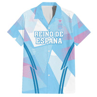 Custom Spain Football Family Matching Off Shoulder Short Dress and Hawaiian Shirt Simple Style - Wonder Print Shop