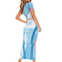 Custom Spain Football Family Matching Short Sleeve Bodycon Dress and Hawaiian Shirt Simple Style - Wonder Print Shop