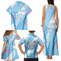 Custom Spain Football Family Matching Tank Maxi Dress and Hawaiian Shirt Simple Style - Wonder Print Shop