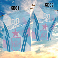 Custom Spain Football Garden Flag Simple Style - Wonder Print Shop