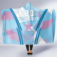 Custom Spain Football Hooded Blanket Simple Style
