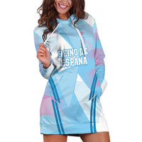 Custom Spain Football Hoodie Dress Simple Style - Wonder Print Shop