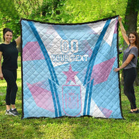 Custom Spain Football Quilt Simple Style - Wonder Print Shop