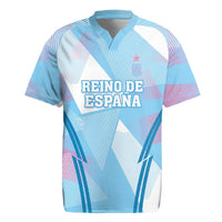 Custom Spain Football Rugby Jersey Simple Style - Wonder Print Shop