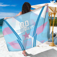 Custom Spain Football Sarong Simple Style - Wonder Print Shop