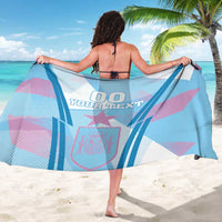 Custom Spain Football Sarong Simple Style - Wonder Print Shop
