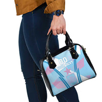 Custom Spain Football Shoulder Handbag Simple Style