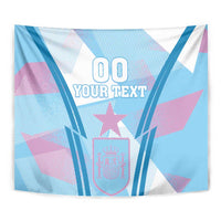 Custom Spain Football Tapestry Simple Style - Wonder Print Shop