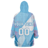 Custom Spain Football Wearable Blanket Hoodie Simple Style - Wonder Print Shop