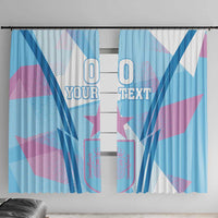 Custom Spain Football Window Curtain Simple Style - Wonder Print Shop