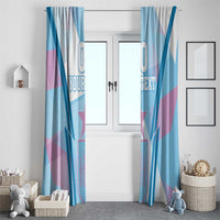 Custom Spain Football Window Curtain Simple Style - Wonder Print Shop