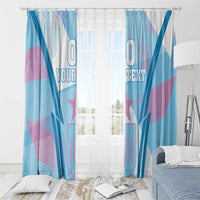 Custom Spain Football Window Curtain Simple Style - Wonder Print Shop