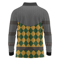 Knights Germany Costumes Long Sleeve Polo Shirt - Wonder Print Shop