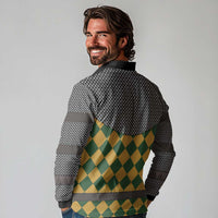 Knights Germany Costumes Long Sleeve Polo Shirt - Wonder Print Shop