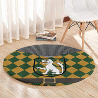 Knights Germany Costumes Round Carpet - Wonder Print Shop