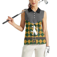 Knights Germany Costumes Women Sleeveless Polo Shirt - Wonder Print Shop