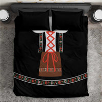 Oktoberfest Dirndl Costume Bedding Set German Beer Festival - Wonder Print Shop
