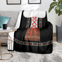 Oktoberfest Dirndl Costume Blanket German Beer Festival - Wonder Print Shop