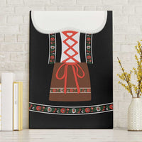 Oktoberfest Dirndl Costume Canvas Wall Art German Beer Festival - Wonder Print Shop