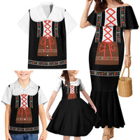 Oktoberfest Dirndl Costume Family Matching Mermaid Dress and Hawaiian Shirt German Beer Festival - Wonder Print Shop