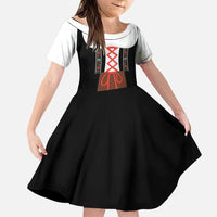 Oktoberfest Dirndl Costume Family Matching Puletasi and Hawaiian Shirt German Beer Festival - Wonder Print Shop