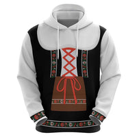 Oktoberfest Dirndl Costume Hoodie German Beer Festival - Wonder Print Shop