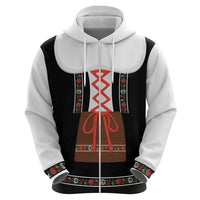 Oktoberfest Dirndl Costume Hoodie German Beer Festival - Wonder Print Shop