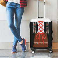 Oktoberfest Dirndl Costume Luggage Cover German Beer Festival - Wonder Print Shop