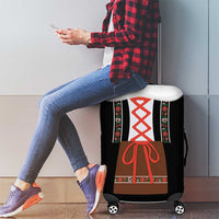 Oktoberfest Dirndl Costume Luggage Cover German Beer Festival - Wonder Print Shop