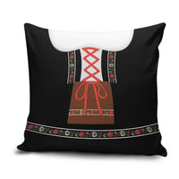 Oktoberfest Dirndl Costume Pillow Cover German Beer Festival - Wonder Print Shop